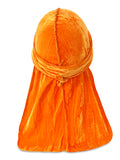 Orange Velvet Durag