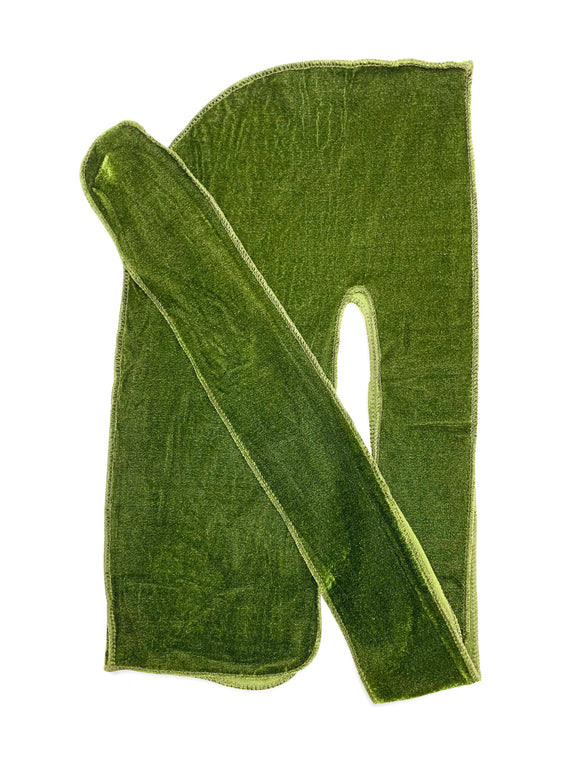 Green Velvet Durag
